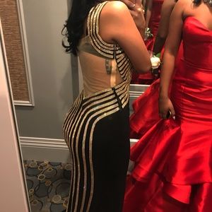 Black Sequined Jovani Dress